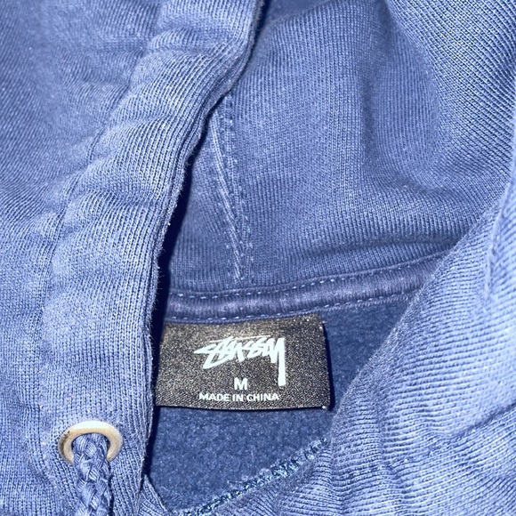 Blue Stussay hoodie worn less than a dozen times - Picture 2 of 4